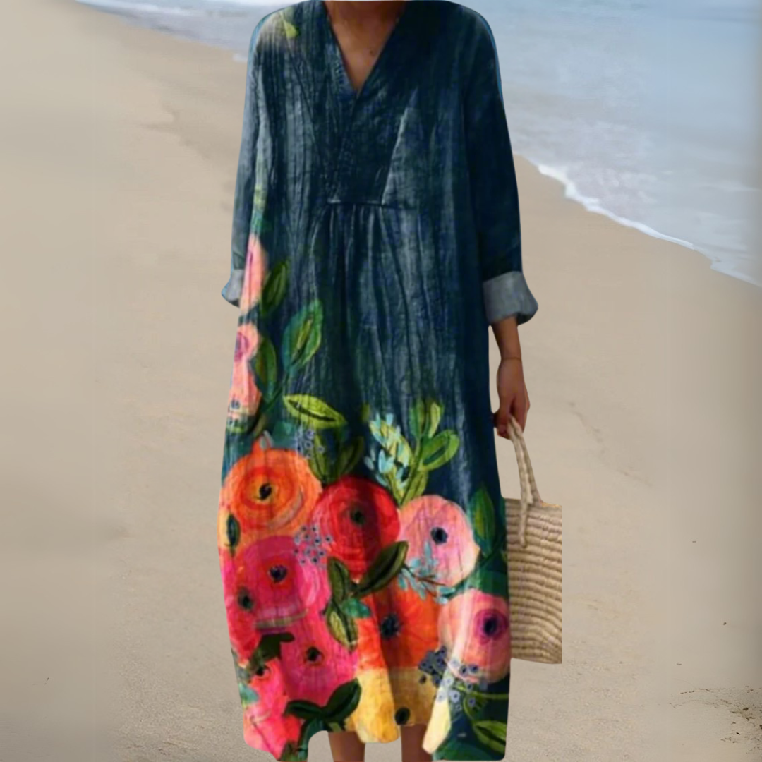 Isabella Floral Maxi Dress