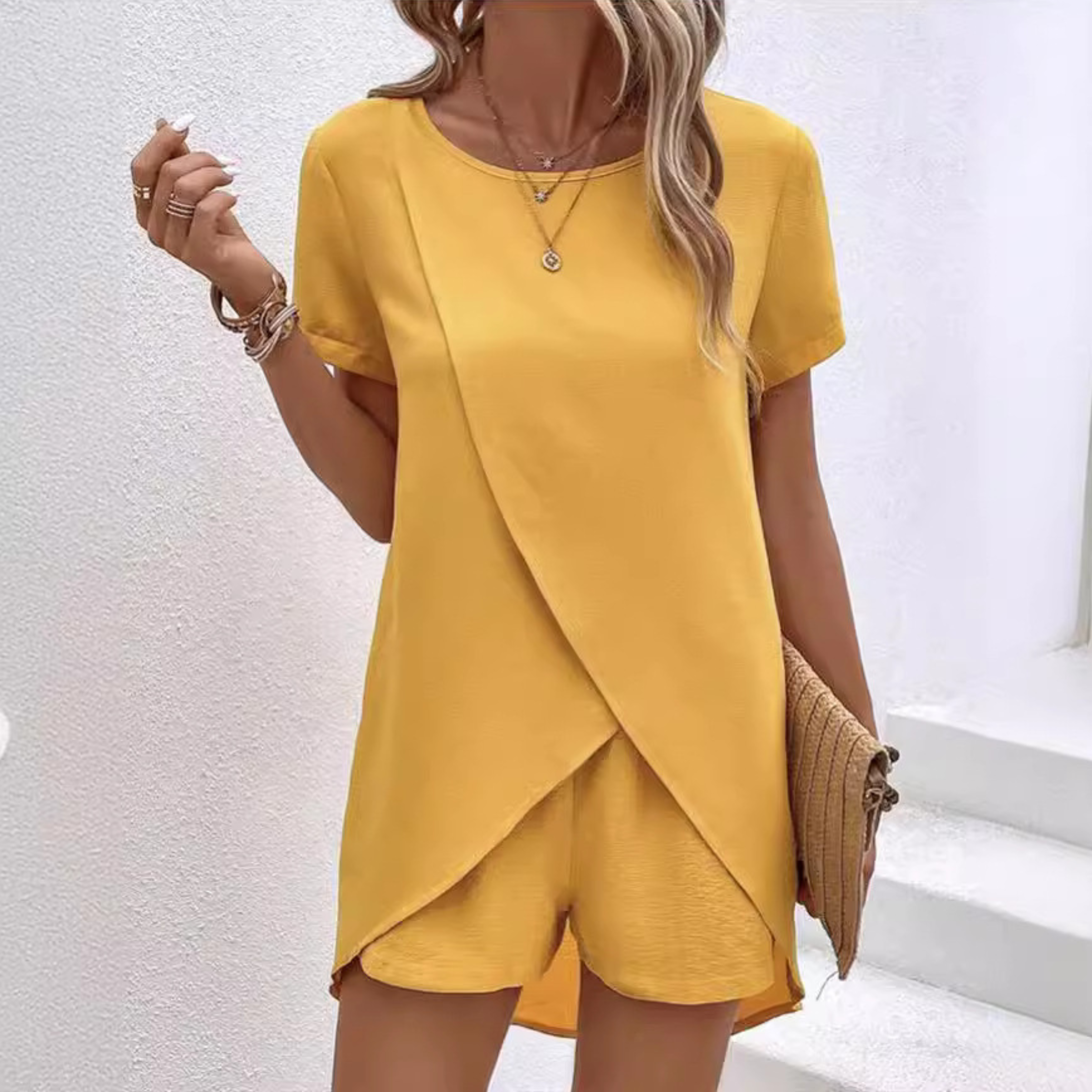 Maria Elegant Summer Co-ord Lounge Set