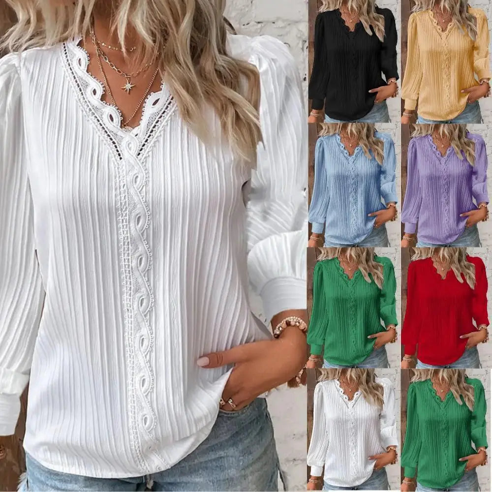 Bridget Long Sleeve Casual Blouse