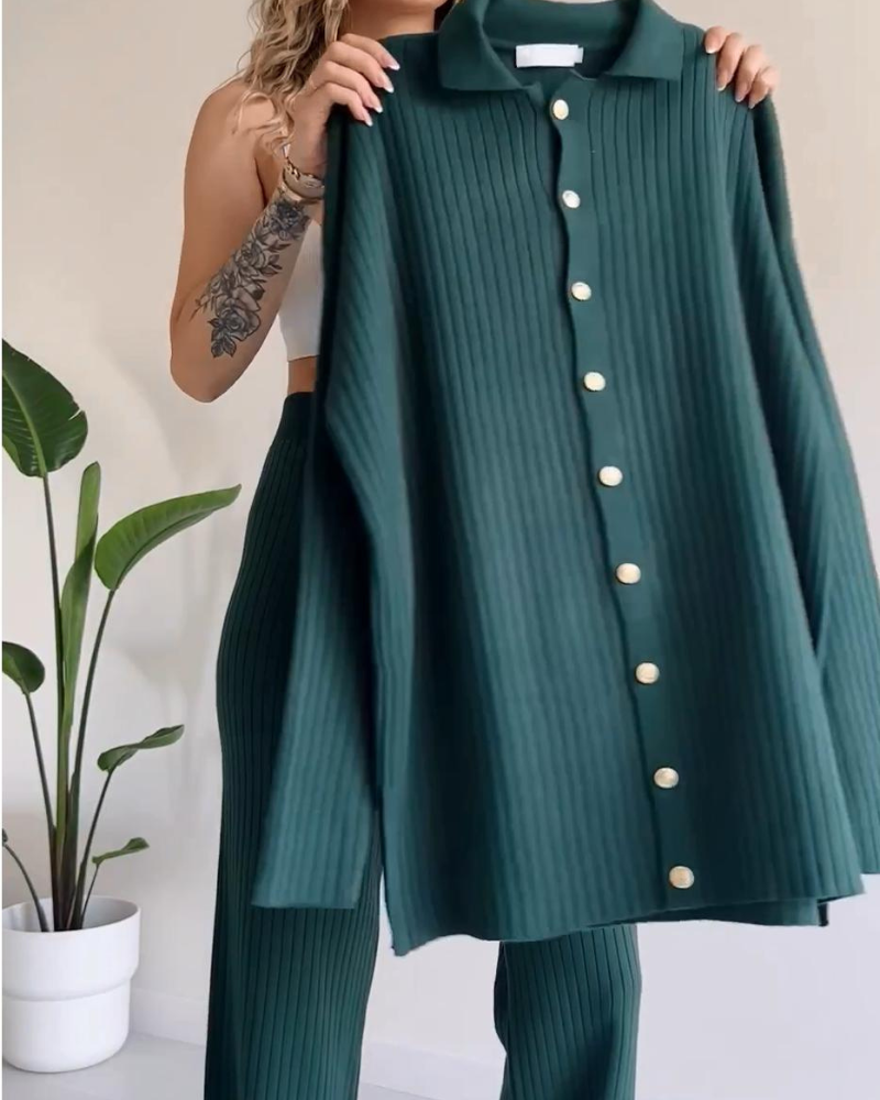 Isolde Casual Knitted Set