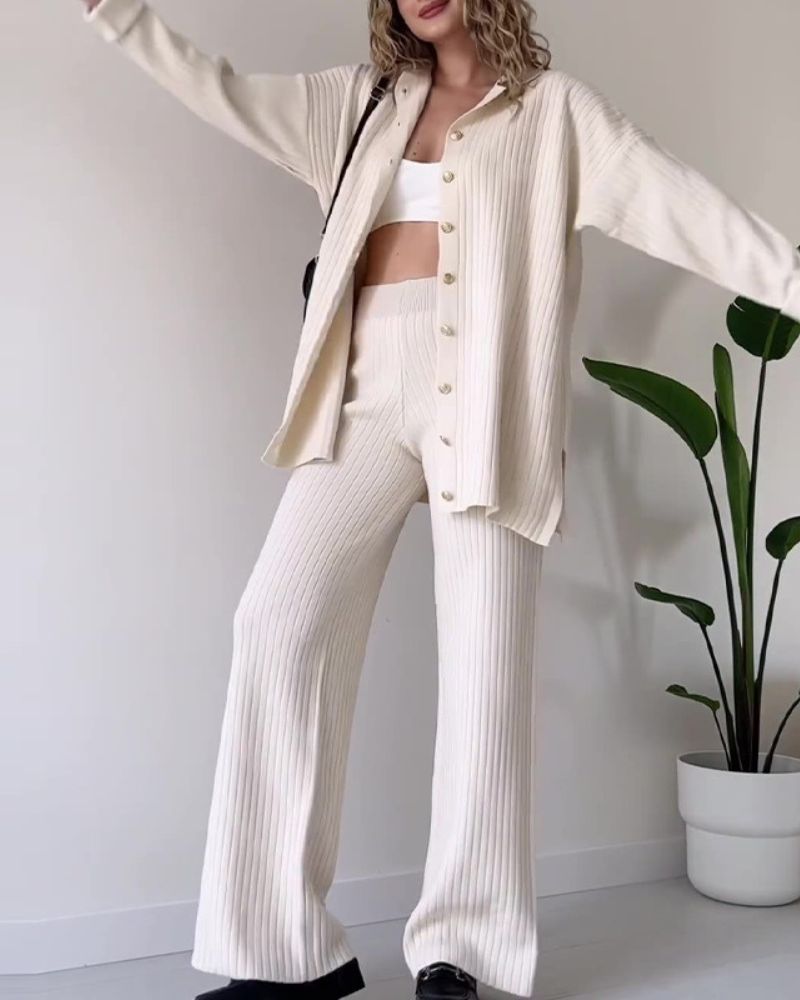 Isolde Casual Knitted Set