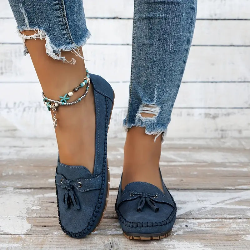 Lanie - Comfortable Soft Moccasins