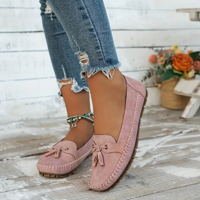 Lanie - Comfortable Soft Moccasins