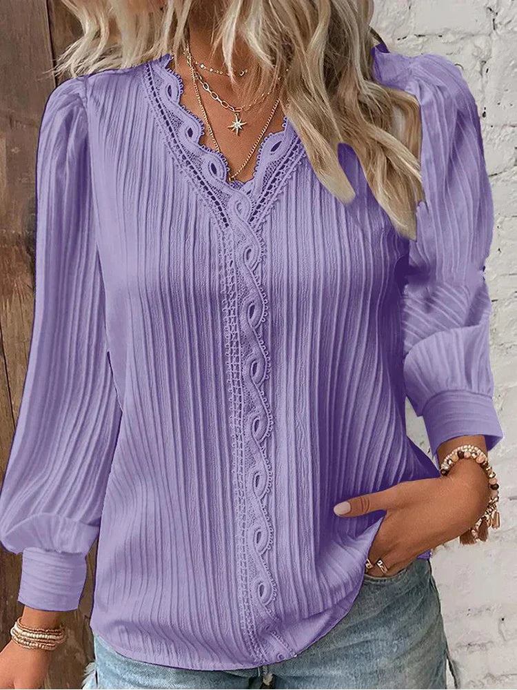 Bridget Long Sleeve Casual Blouse