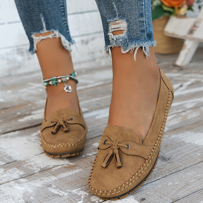 Lanie - Comfortable Soft Moccasins