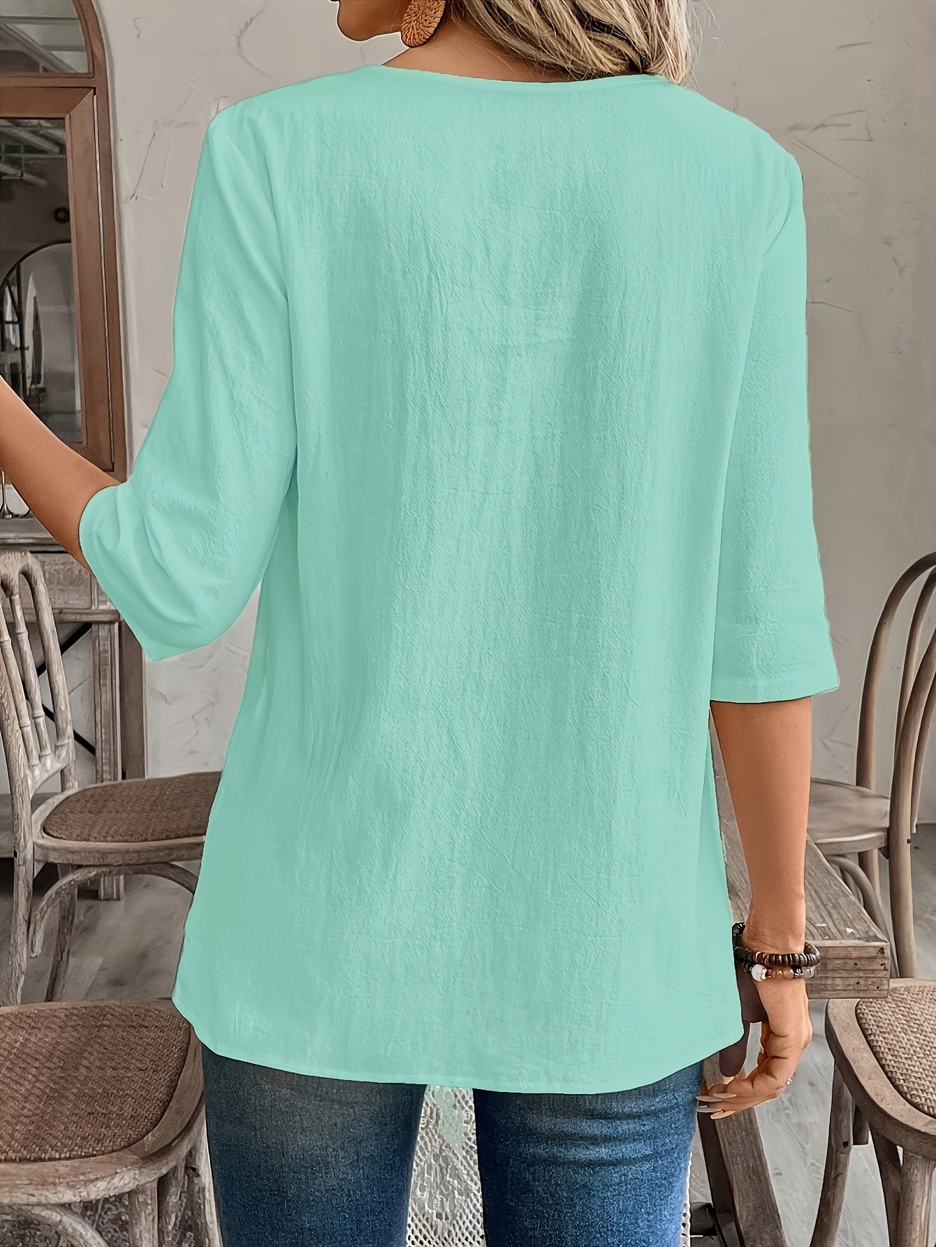 Maryam Flowy Layered Blouse