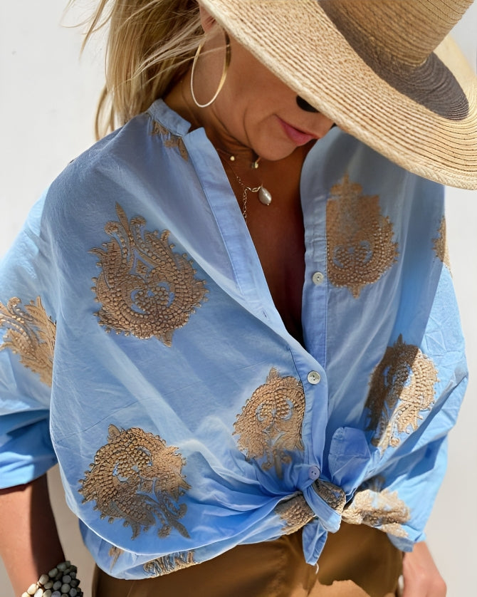 Amelia Ibiza Style Chic Blouse