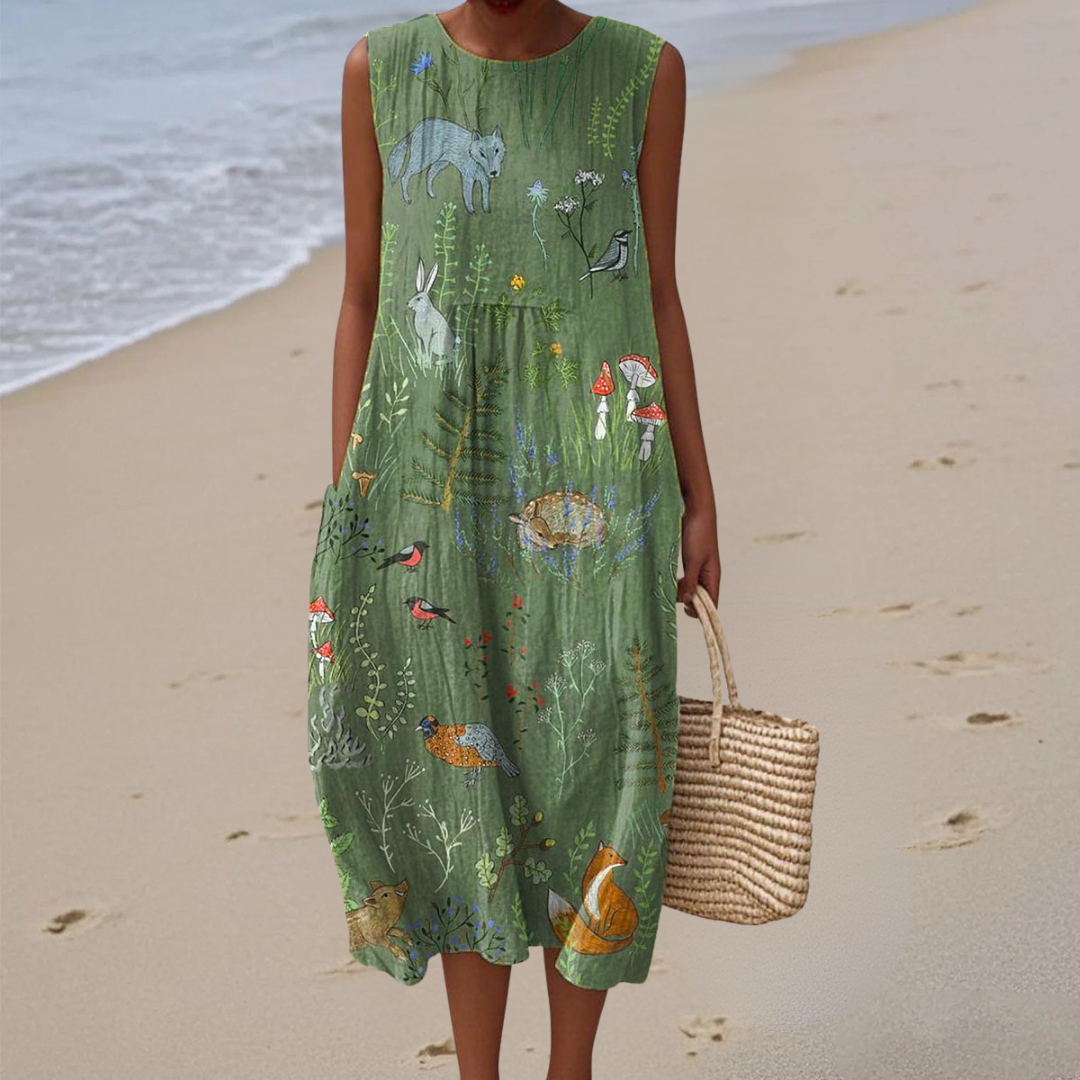 Sora Forest Animal Dress