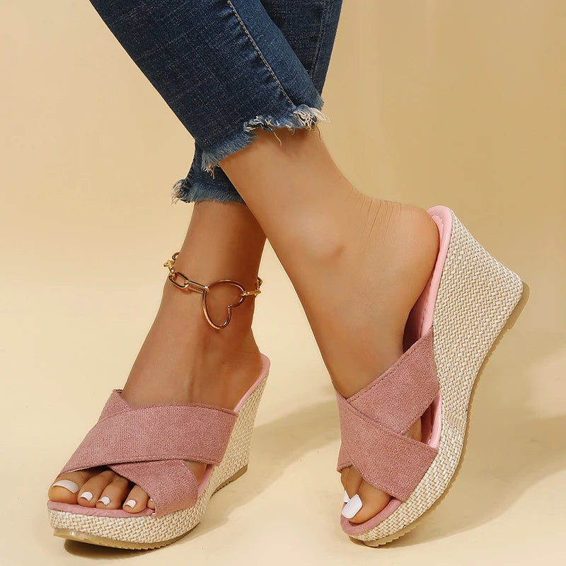Menchie - Casual Comfort Wedges Sandals