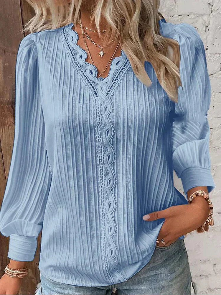Bridget Long Sleeve Casual Blouse