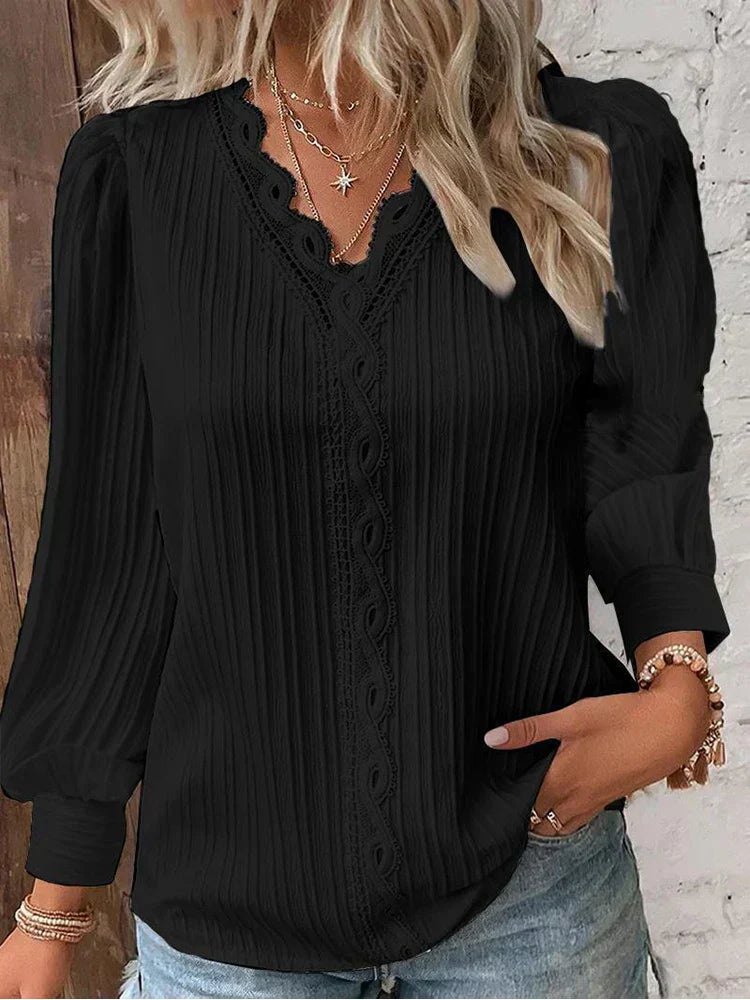 Bridget Long Sleeve Casual Blouse