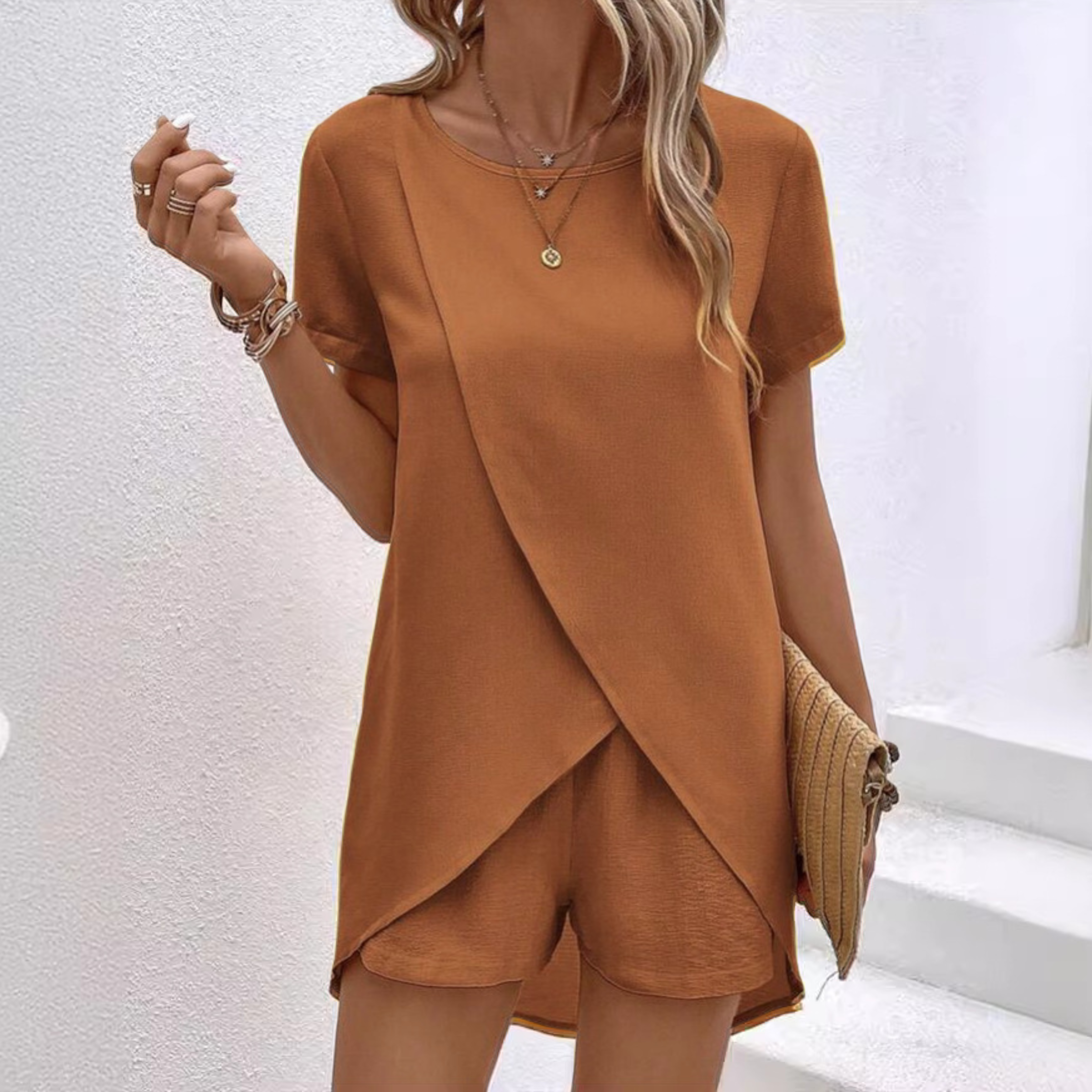 Maria Elegant Summer Co-ord Lounge Set