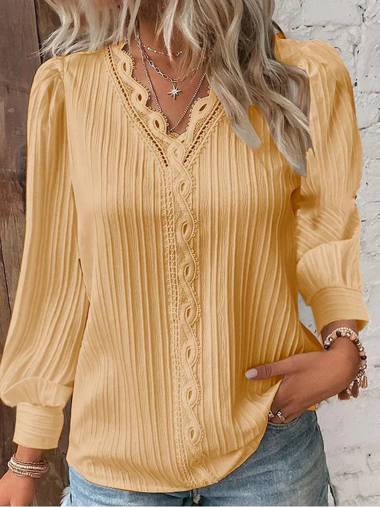 Bridget Long Sleeve Casual Blouse