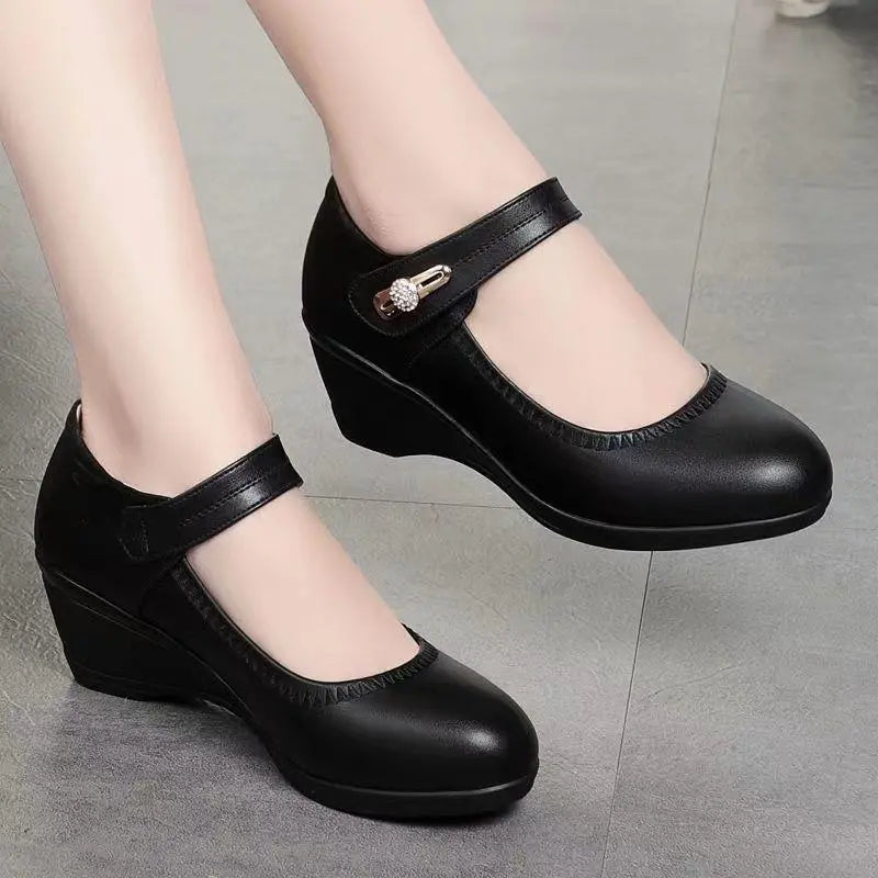 Aria Elegant Comfort Heels