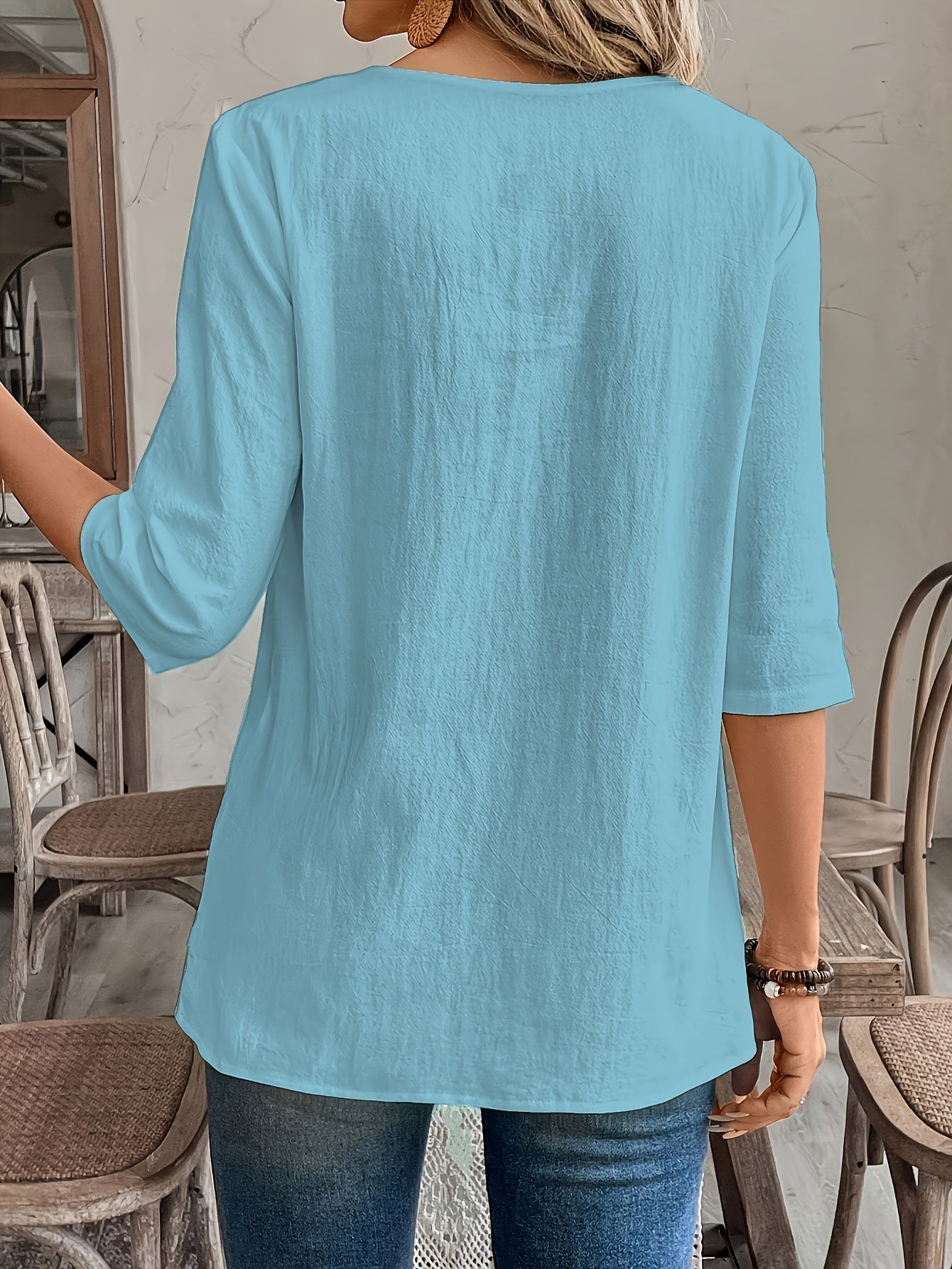 Maryam Flowy Layered Blouse