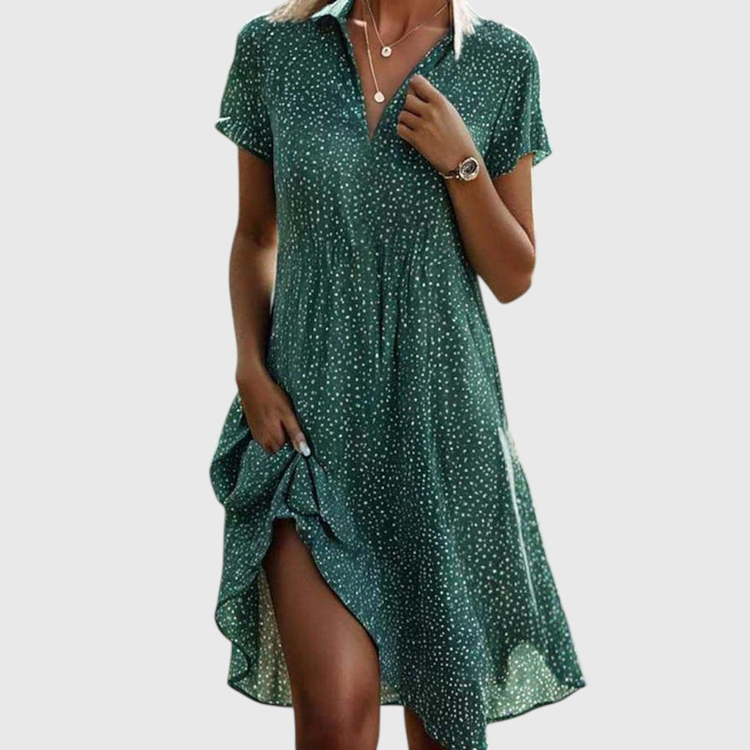 Ivy Short Sleeve Midi Dress